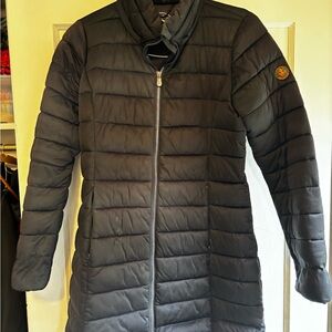 SAVE THE DUCK Black Puffer Jacket